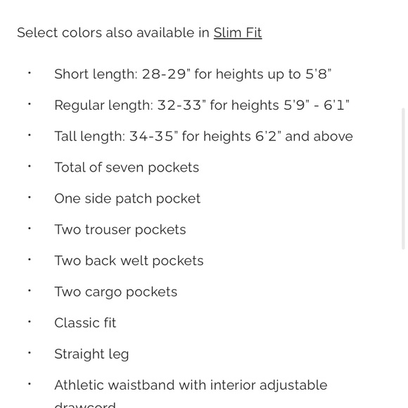 MAXIM 20 CARGO PANTS SHORT XS - Picture 3 of 8